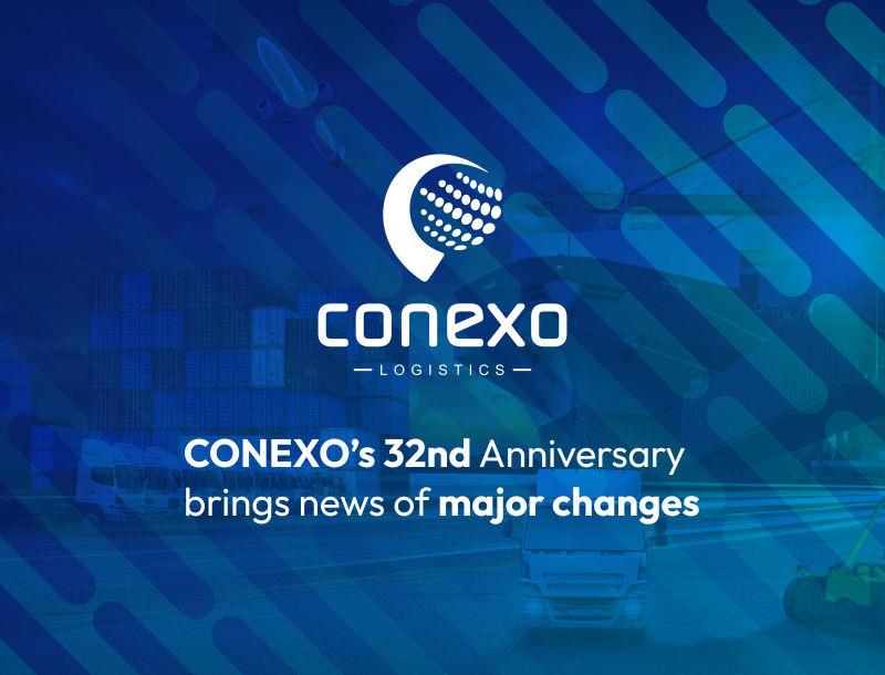 CONEXO’s 32nd Anniversary brings news of major changes